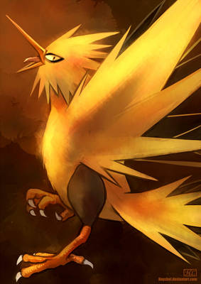 Zapdos Speedpaint