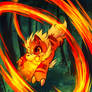 Cinder used Flame Wheel