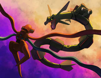 Deoxys vs Rayquaza [Tales of Elysium]