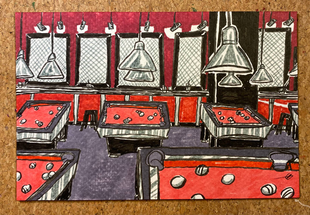 The Pool Hall by Rolling-Cube on DeviantArt