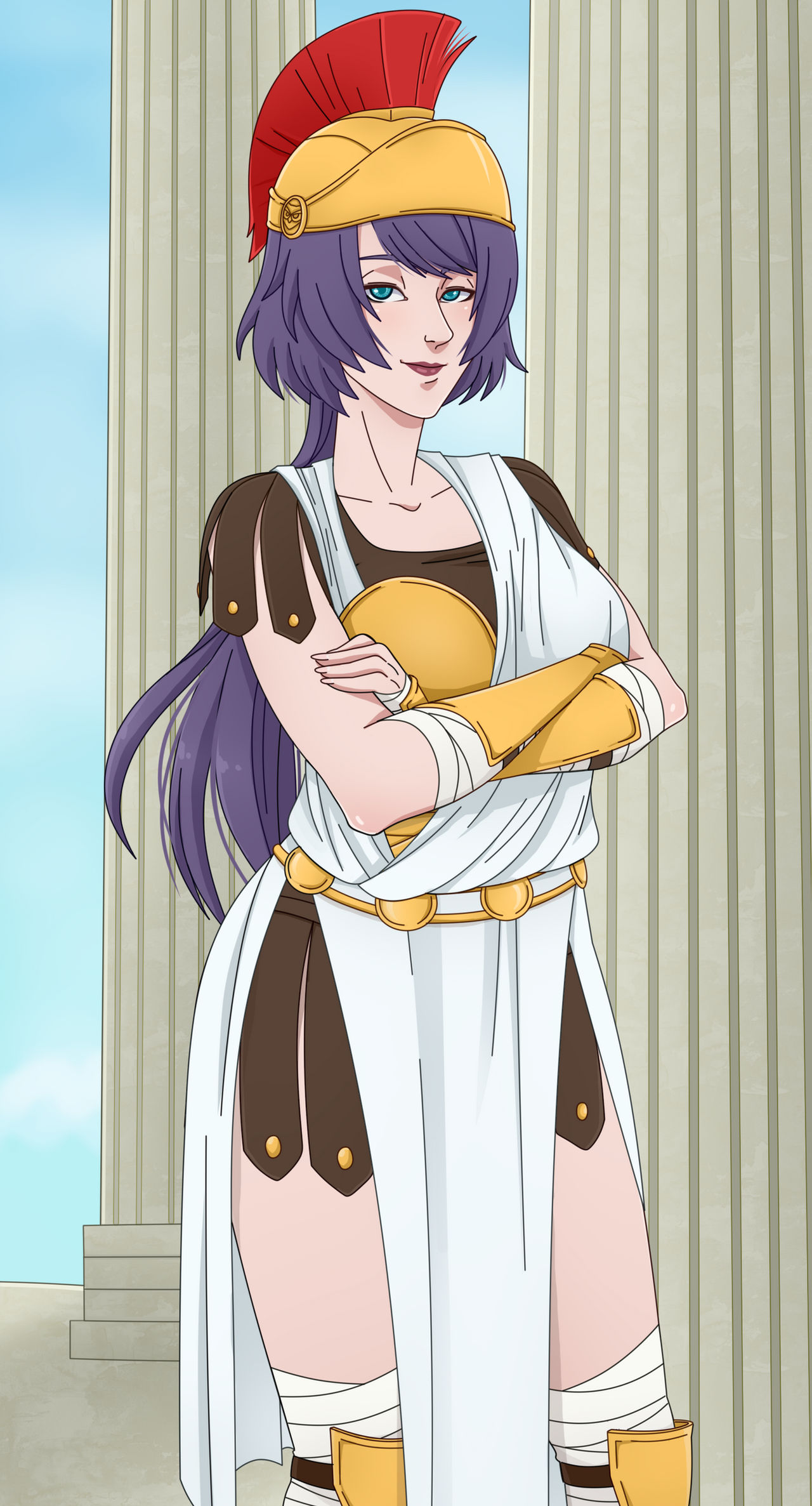 Athena Roses Deviantart Athena by SomberCat1997 on DeviantArt