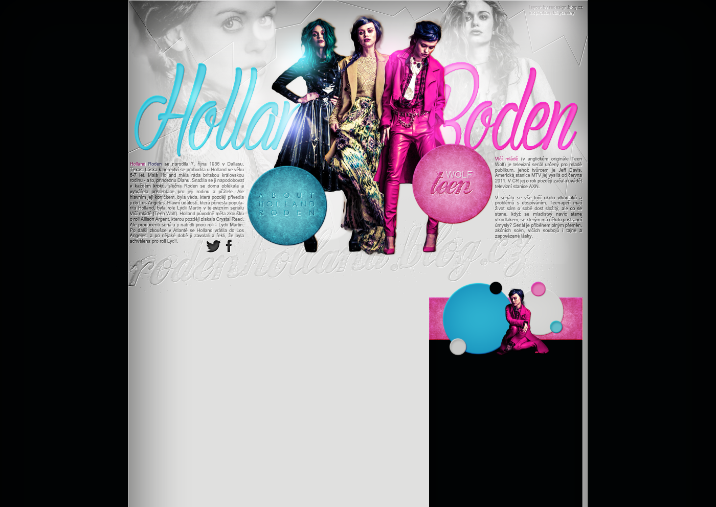 Ordered layout with Holland Roden