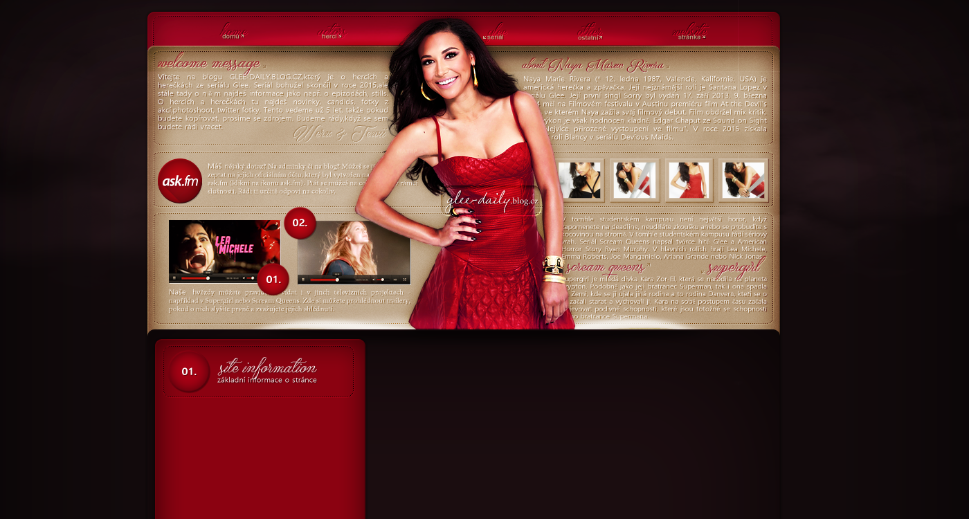 Ordered layout with Naya Rivera