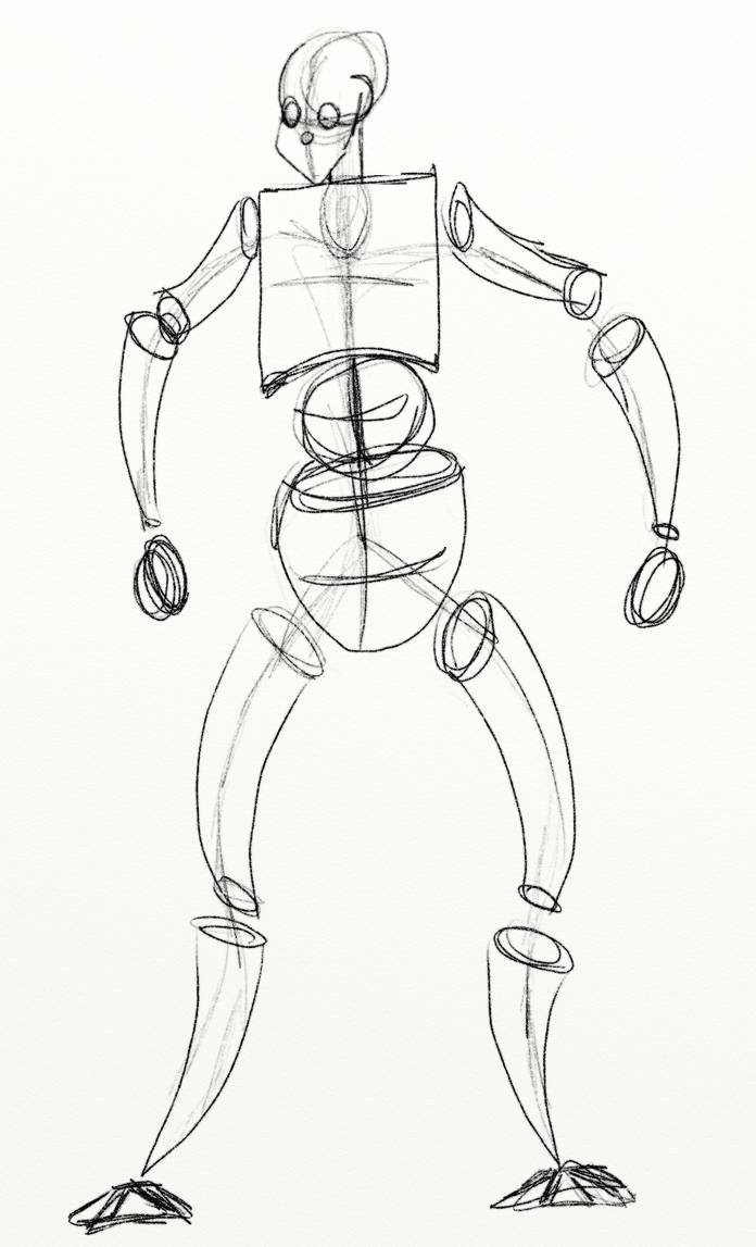 Human Form Sketch by NightShadeLG on DeviantArt