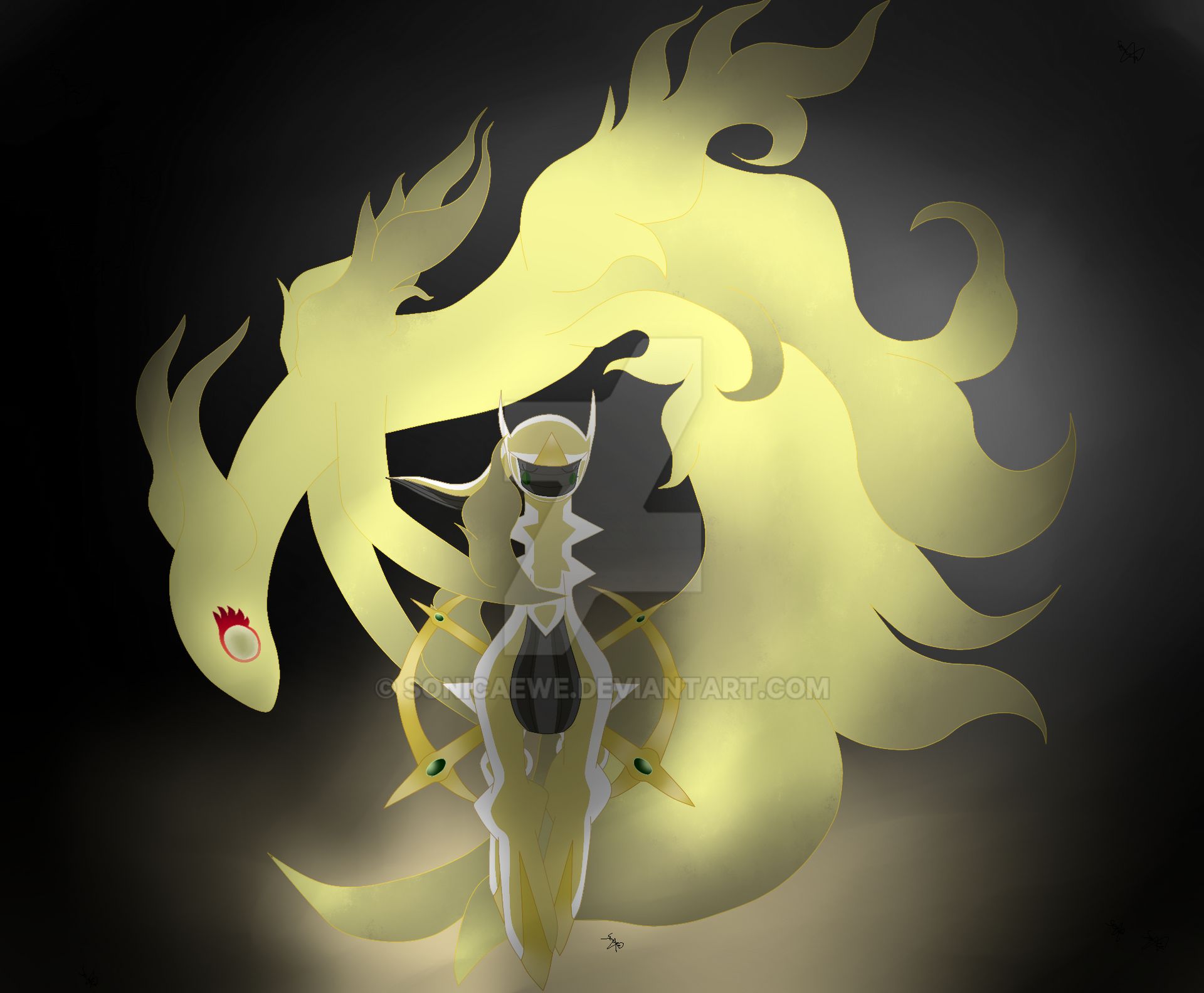Arceus True Form By Sonicaewe On DeviantArt