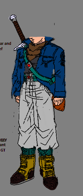 Ultimate Fusion Trunks Clothes wip by maikeru01 on DeviantArt