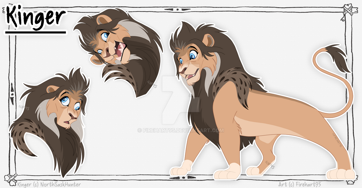 Kinger Refsheet-For NorthSaskHunter by Firehart95 on DeviantArt