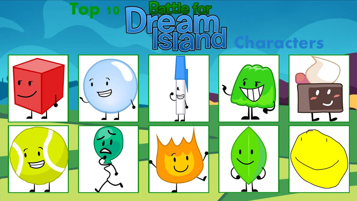 Bfdi Side Characters My Top 10 Favourite BFDI Characters by Habanero2009 on DeviantArt
