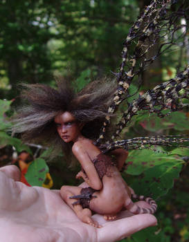 Handling Poison -faerie sculpt