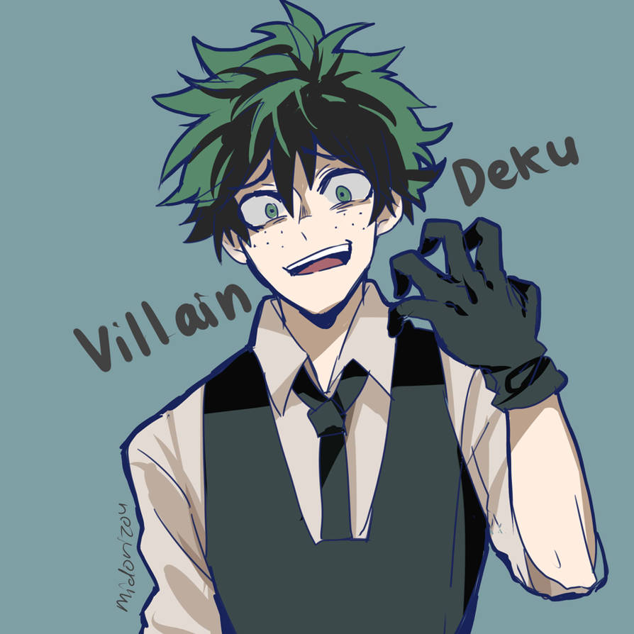 Villain Deku by Midorizou on DeviantArt