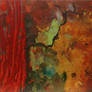 abstract art comet