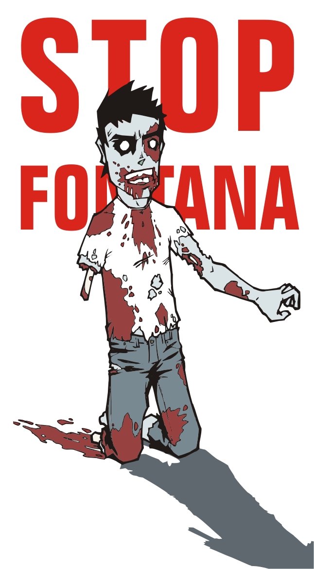 Stop 'Zombie' Fontana