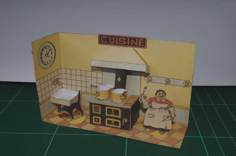 Papercraft Kitchen at Aidan Charleston blog