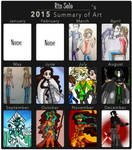 2015 ART SUMMARY by DarkPrincess116