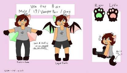 Ven the Bat Ref sheet 2k18