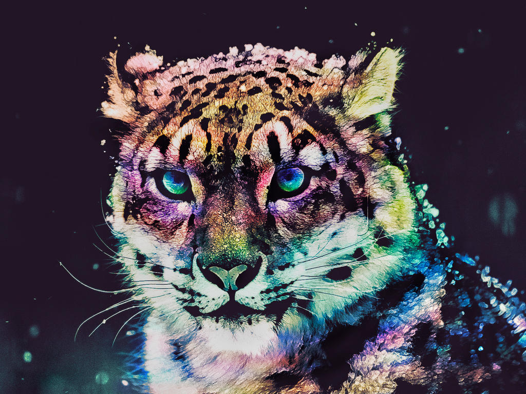 Rainbow Leopard by NephriteMaster on DeviantArt