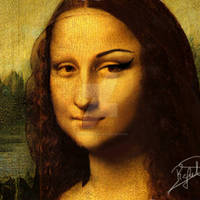 Mona Lisa Before and After