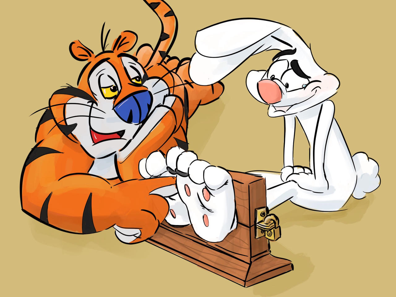 Silly Rabbit Deviantart Silly rabbit by ReallyReallyBigBang on DeviantArt