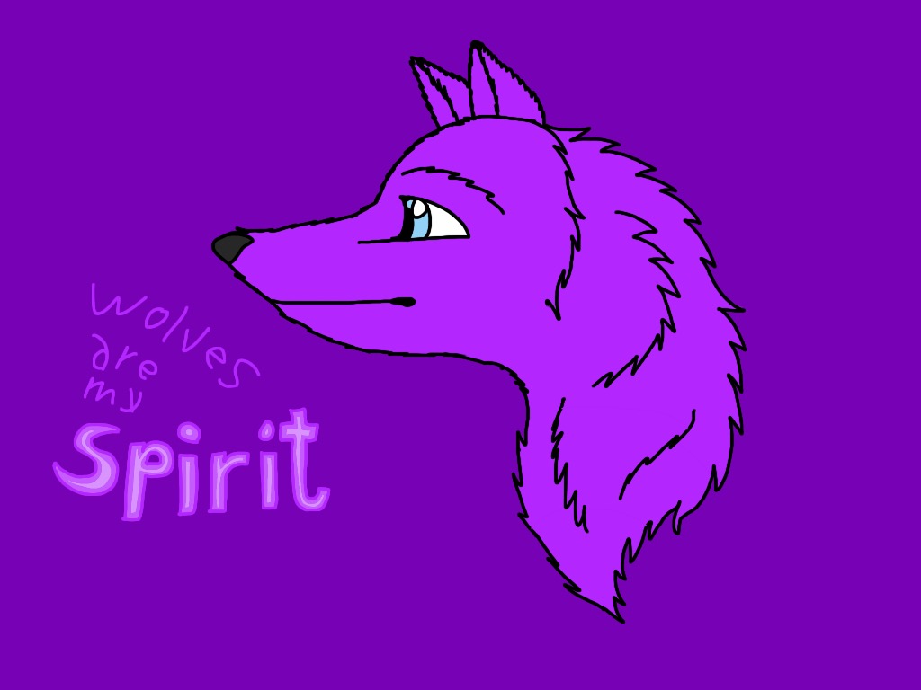 Wolf Spirit Drawing