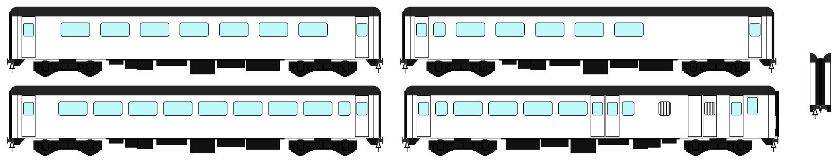 Blank British Rail Mk2F Coaches with DBSO By CPHRailProductions On blank-british-rail-mk2f-coaches-with-dbso-by-cphrailproductions-on