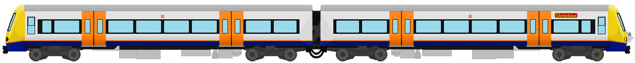 Christine the London Overground Class 172 (new) by CPHRailProductions ...