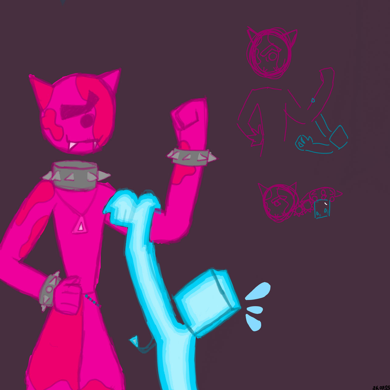 Jsab Cube Rave boss X Player Cube (jsab) by 5hark1 on DeviantArt