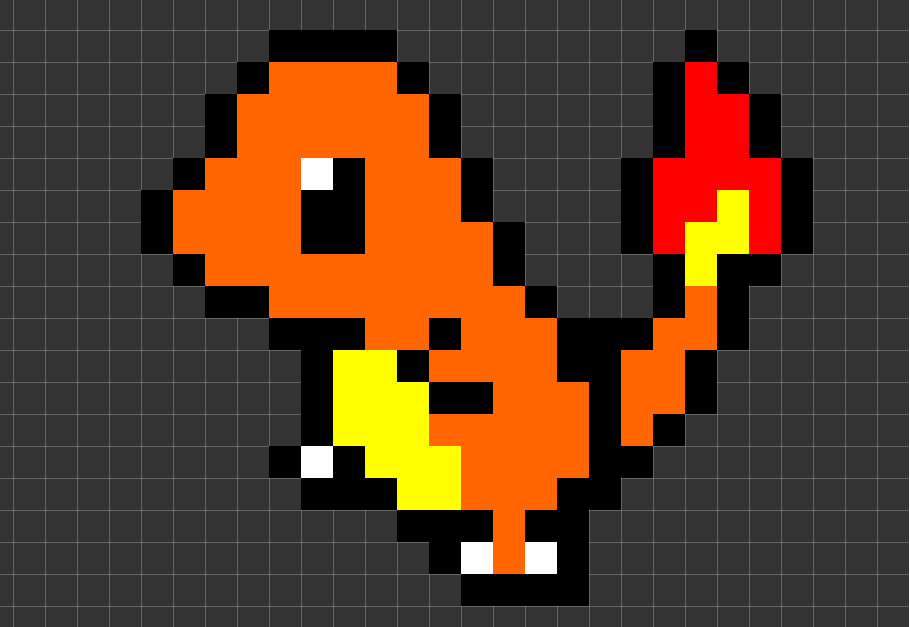 Pixel Art Of Charmander By BlackStarRules1 On DeviantArt pixel-art-of-charmander-by-blackstarrules1-on-deviantart