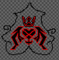 Heartless Symbol Pixel Art!