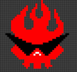 Gurren Lagann Pixel Art