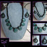 Faux turquoise set