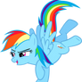 Rainbow Dash Hoof Landing