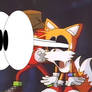 OVA Miles Tails Prower Does a Cartoony Wild Take