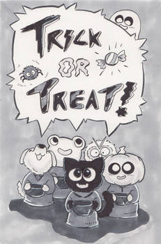 31. Trick or Treat! - Inktober 2016