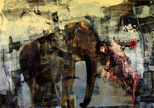 elephant and girl