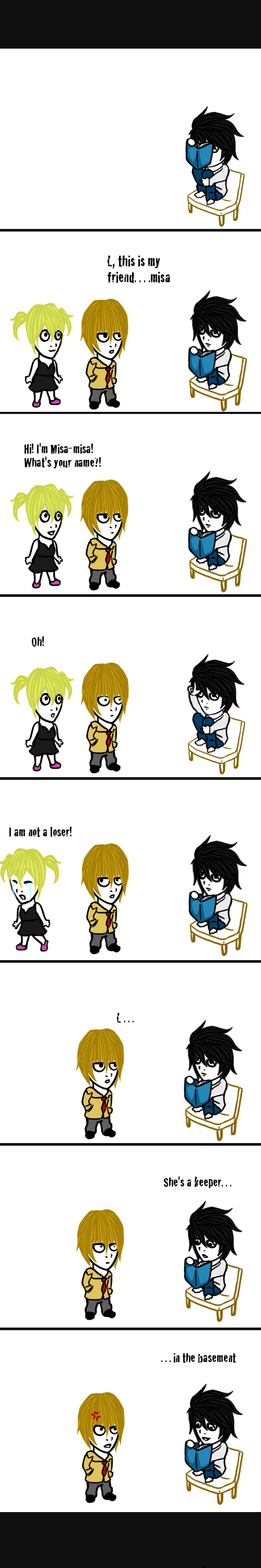 Death Note Comic: Misa-misa