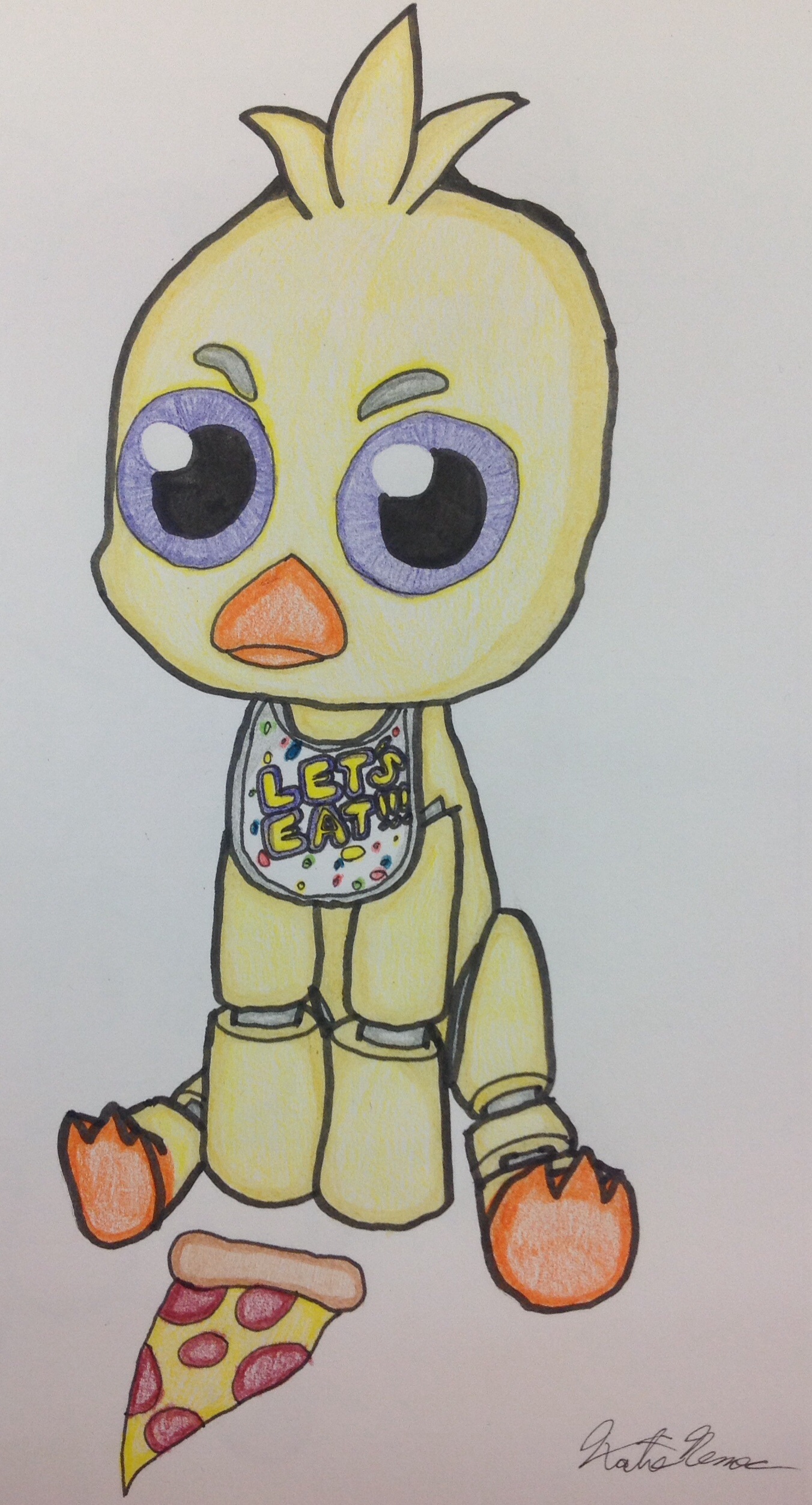 FNaF Chica Plush by SmuggleMuffin on DeviantArt