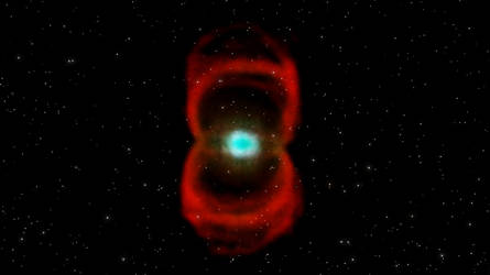 The Engraved Hourglass Nebula (Space Engine) by JamesJr01