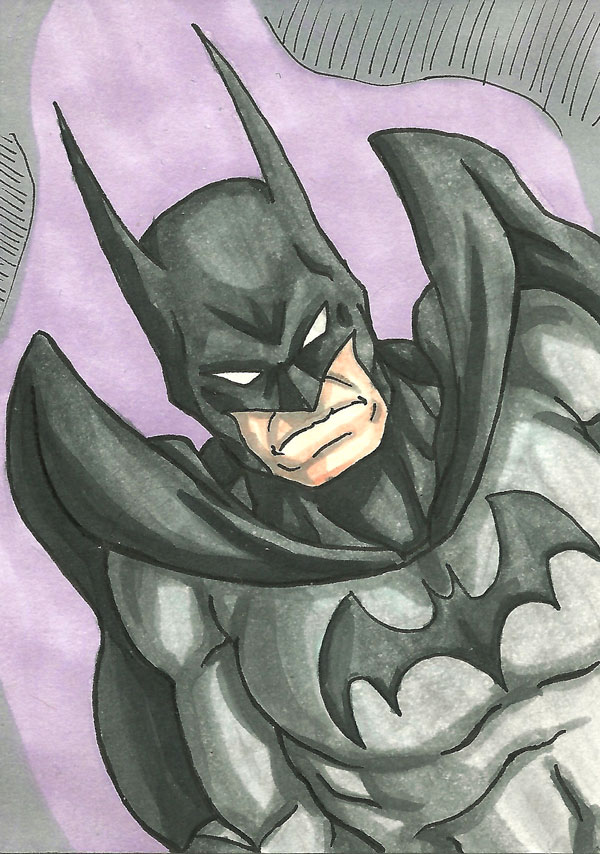 Batman Sketch Card