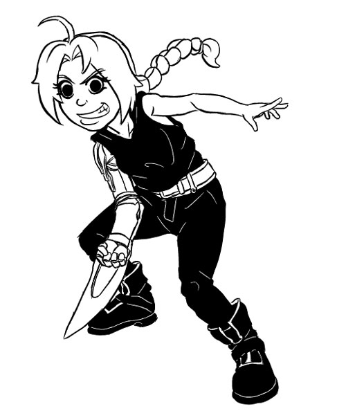 Alicia Cosplays Edward Elric