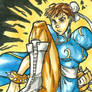 Chun-Li Sketch Card