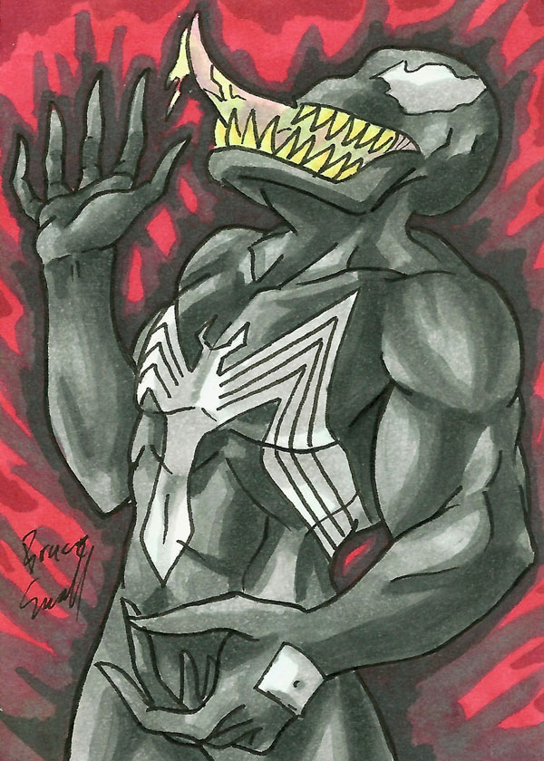 Venom Sketch Card