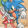 Sonic Grind Sketch Card