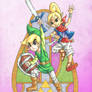 Wind Waker Link and Tetra