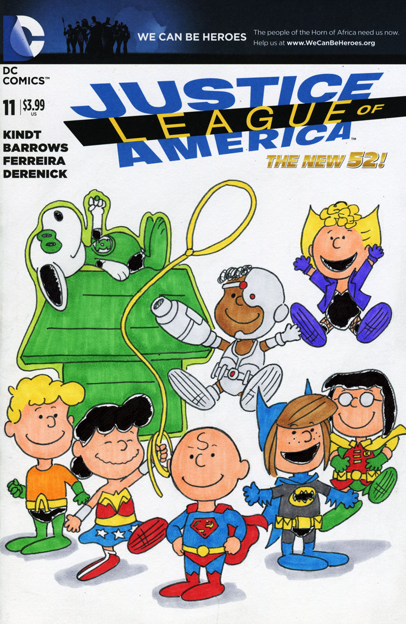 Peanuts Justice League