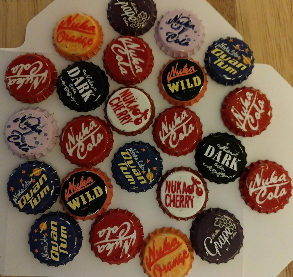Fallout 4 Nuka Cola Caps - Assorted Flavors by ...