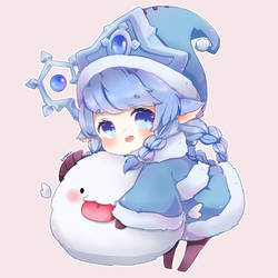 [LoL Fanart] Winter Wonder Lulu