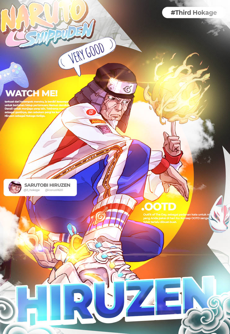 Hiruzen by Icarus0620 on DeviantArt