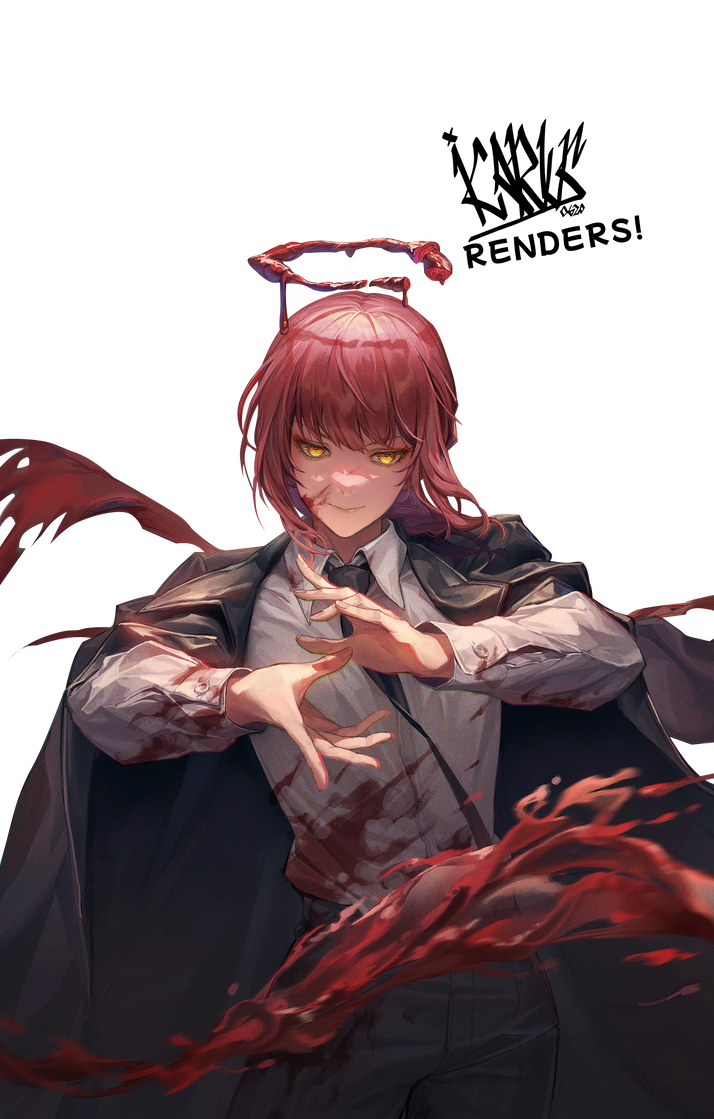 Makima Renders by Icarus0620 on DeviantArt