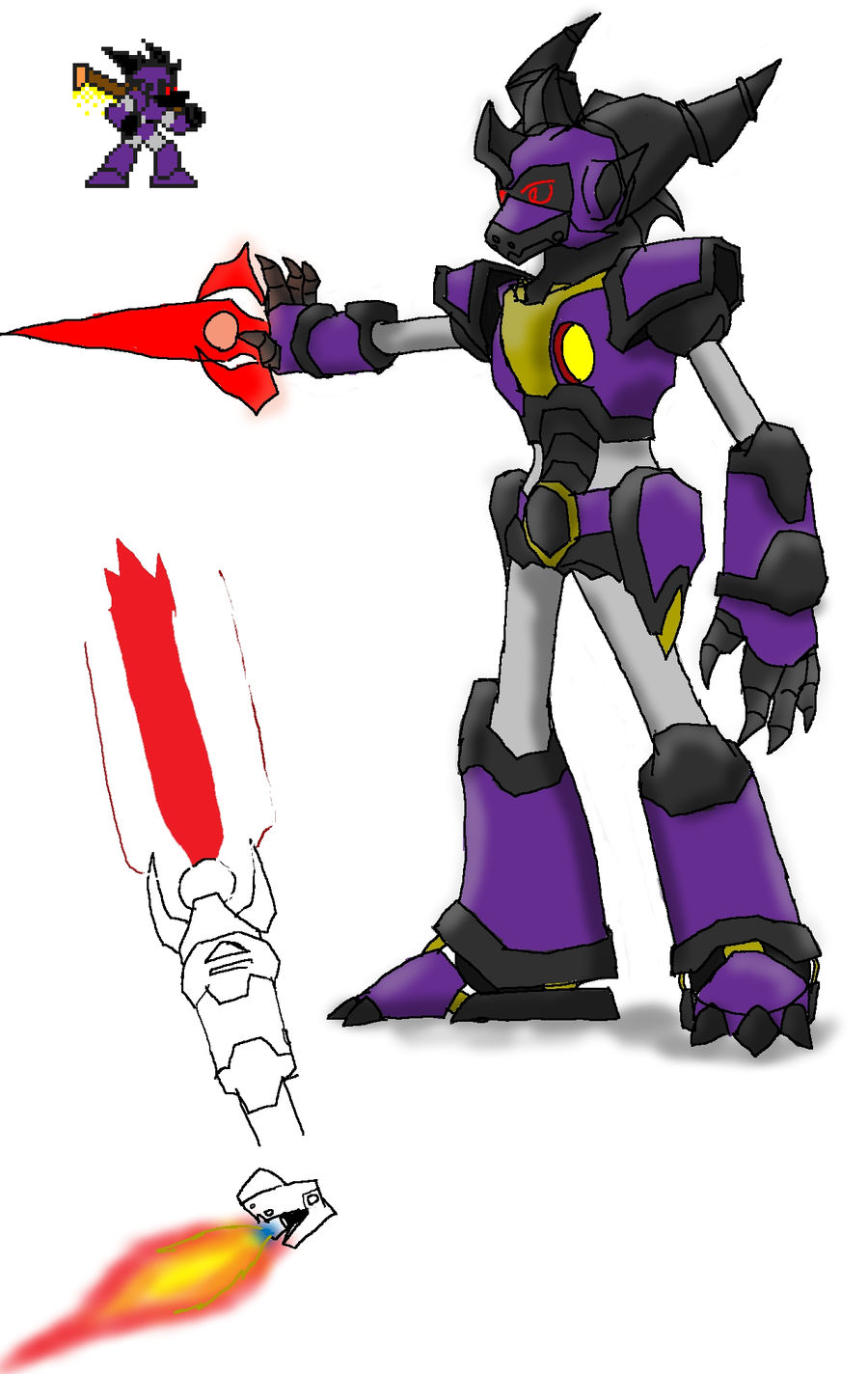 Metal Spyro by Nero1024 on DeviantArt