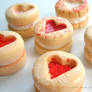 Valentine Shortbread Cookies